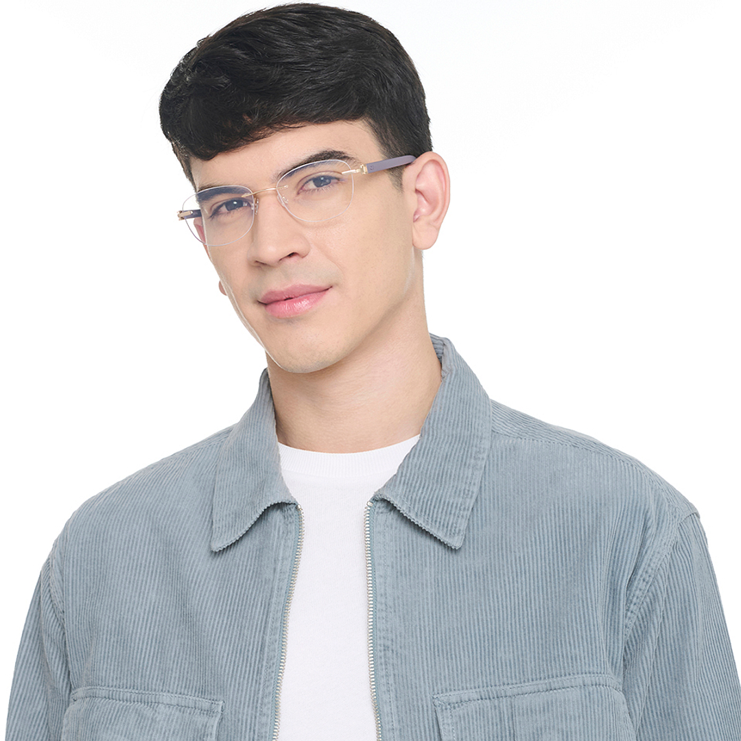 لينسكارت إير أونلاين ذهب بدون حافة دائري right side