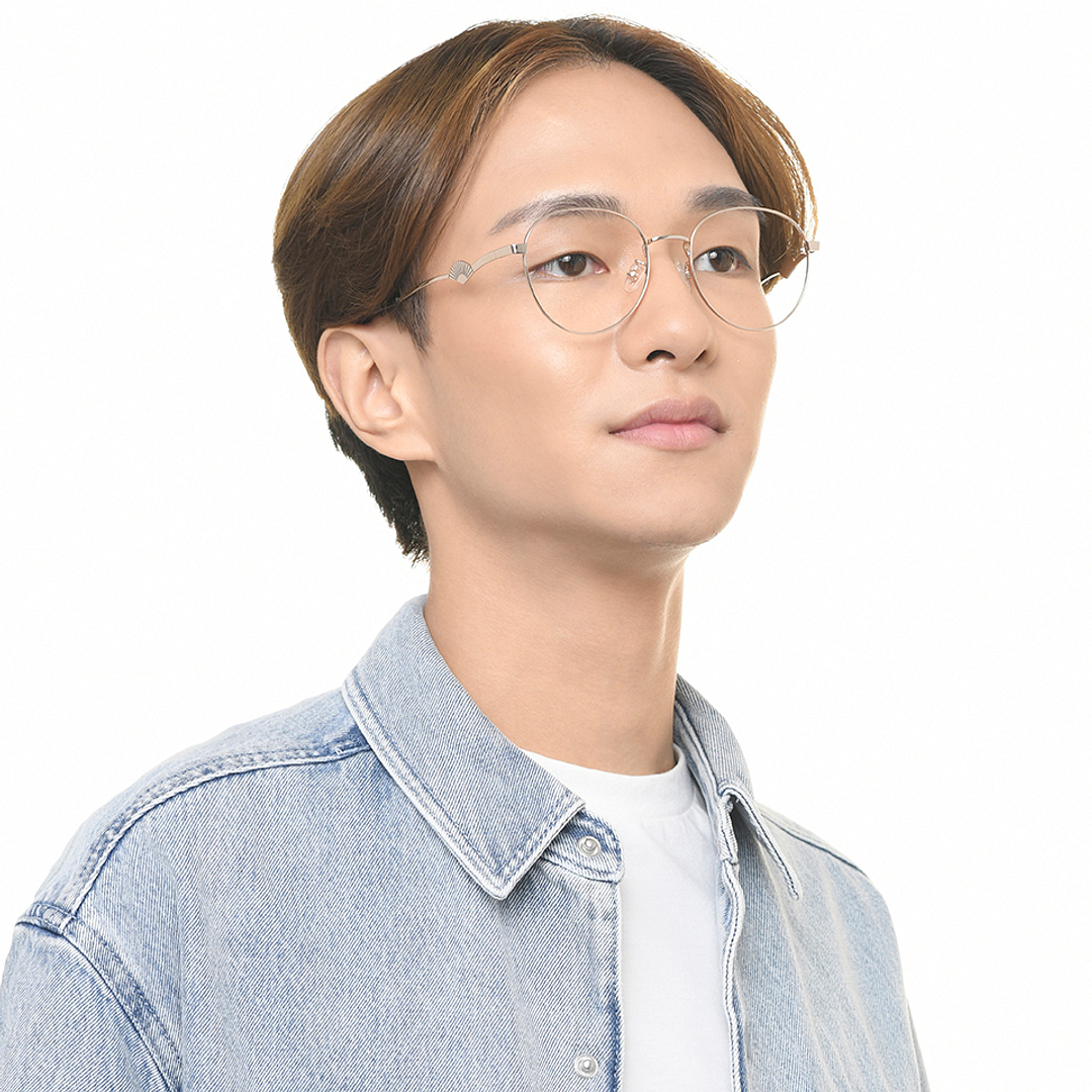 Lenskart Gold Full Rim Round right side