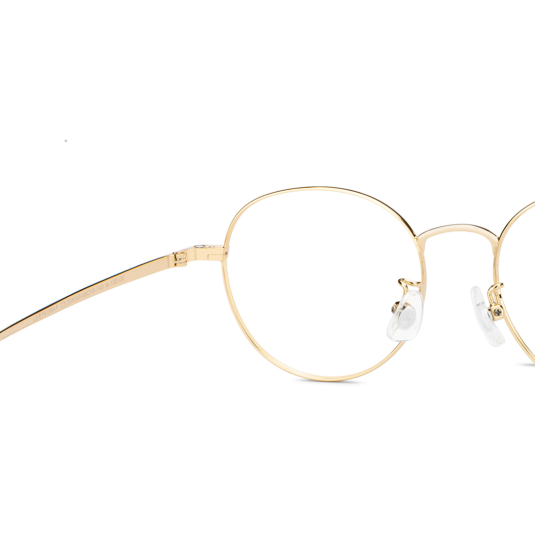 Lenskart Air Crystal Transparent Full Rim Round right side