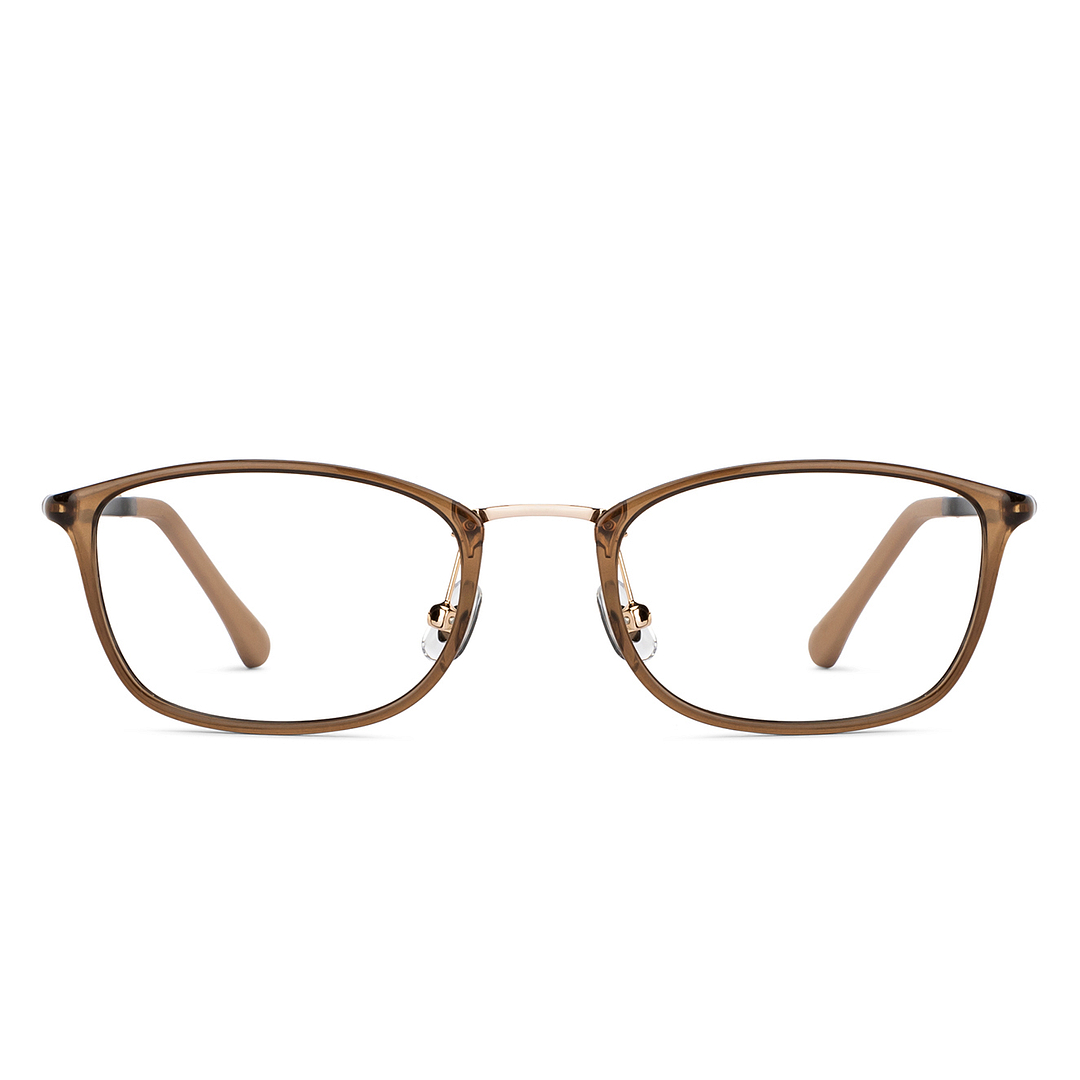 Lenskart Air Online Gold Full Rim Rectangle right side