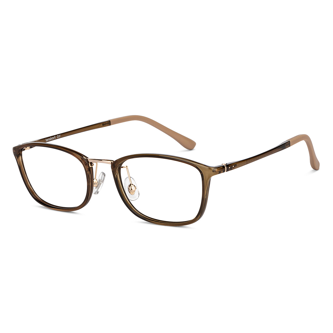 Lenskart Air Online Gold Full Rim Rectangle left side