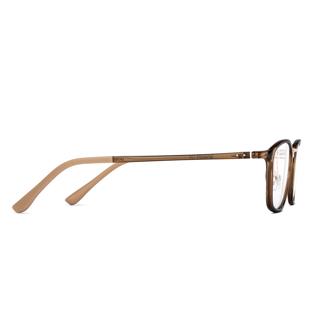 Lenskart Air Online Gold Full Rim Rectangle left side