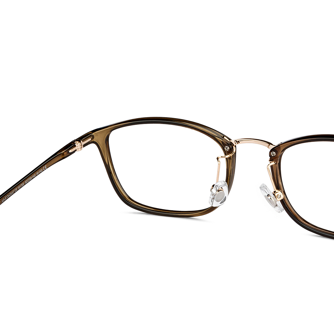 Lenskart Air Online Gold Full Rim Rectangle right side