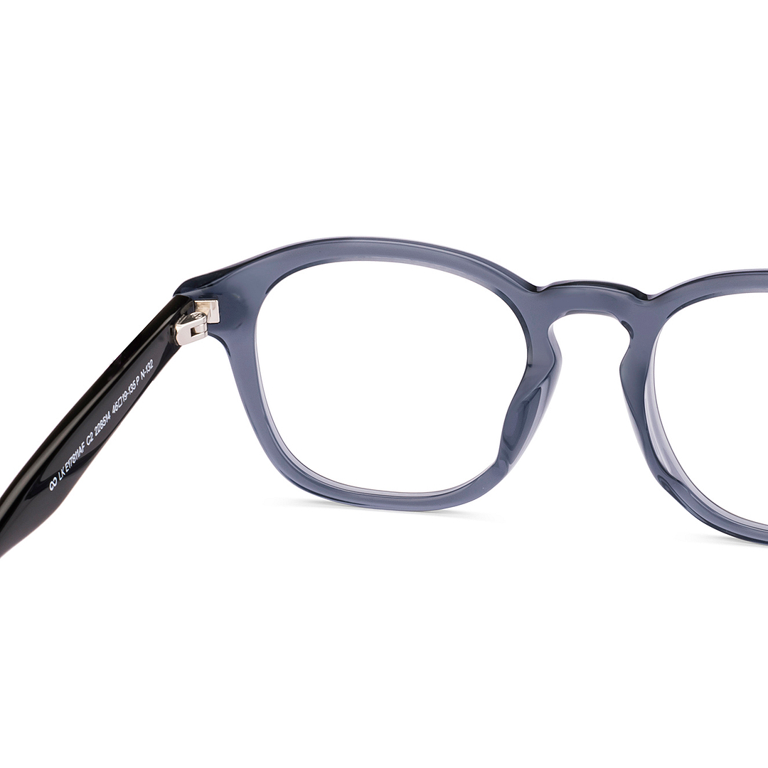Lenskart Gray Transparent Full Rim Square right side