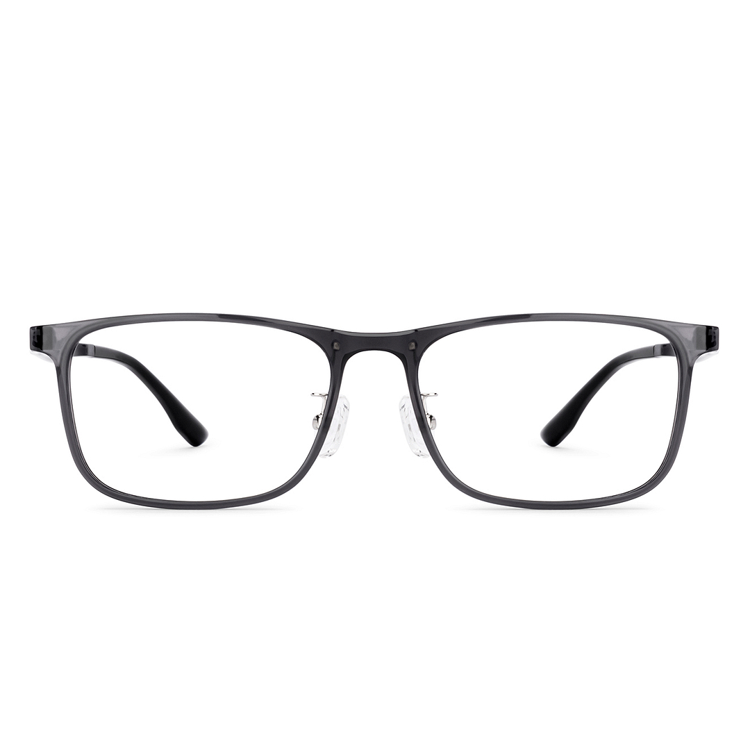 Lenskart Air Gray Transparent Full Rim Rectangle right side