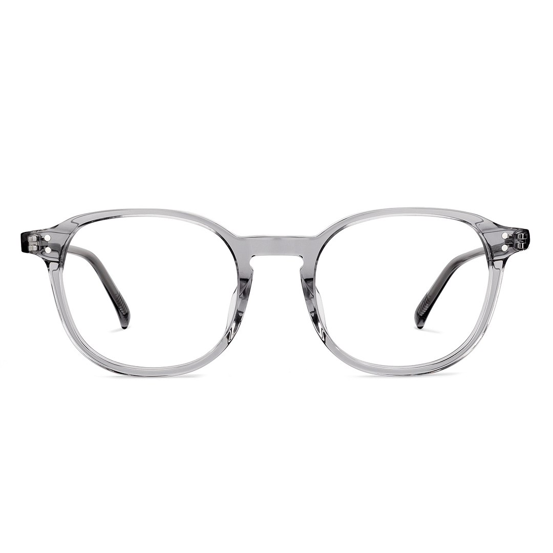 Lenskart Gray Transparent Full Rim Square right side