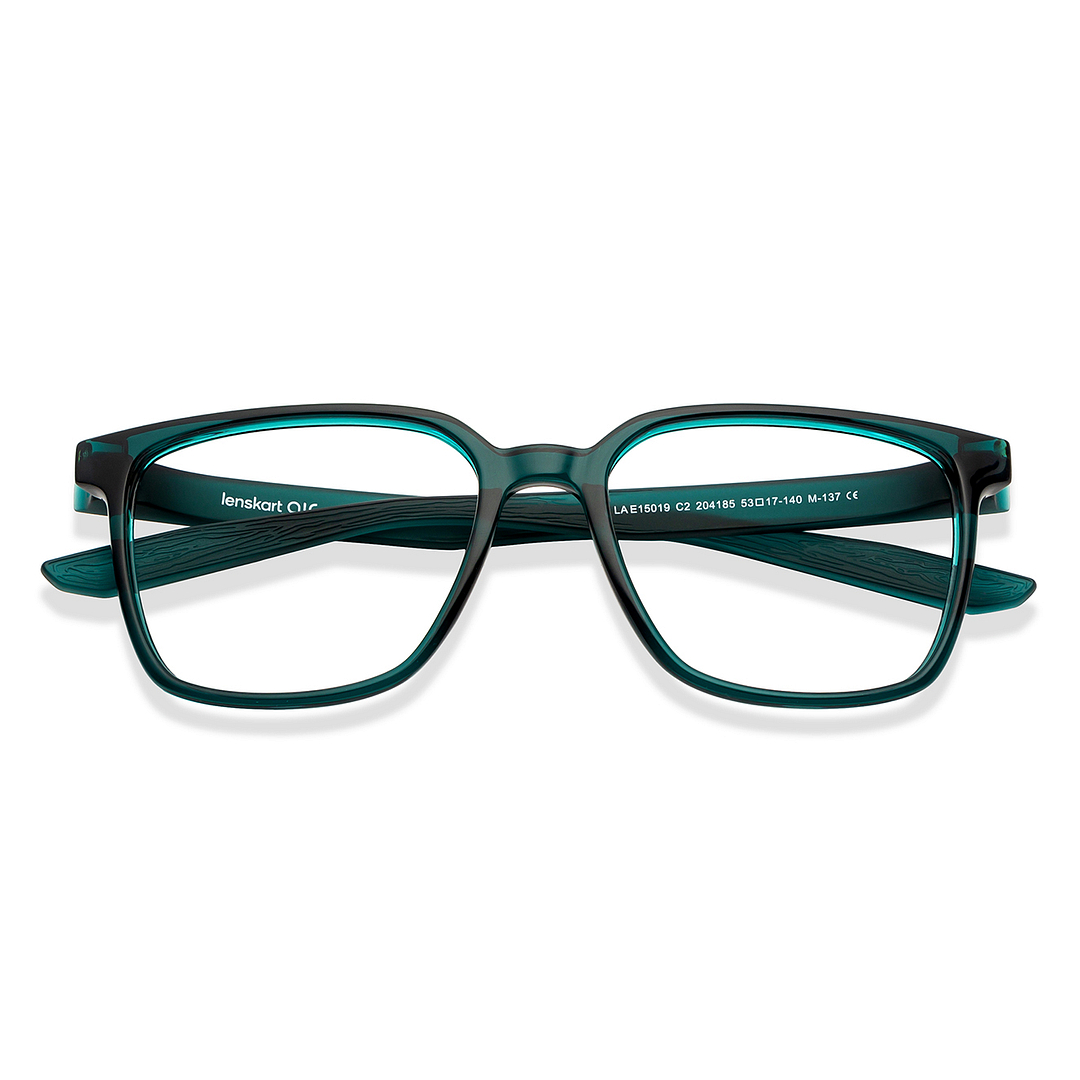 Lenskart Air Online Green Full Rim Square left side