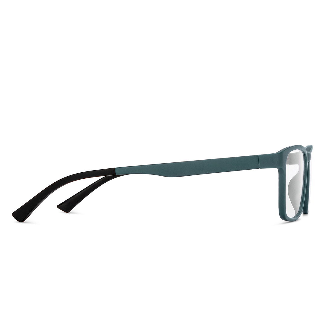 Lenskart Air Green Full Rim Rectangle left side