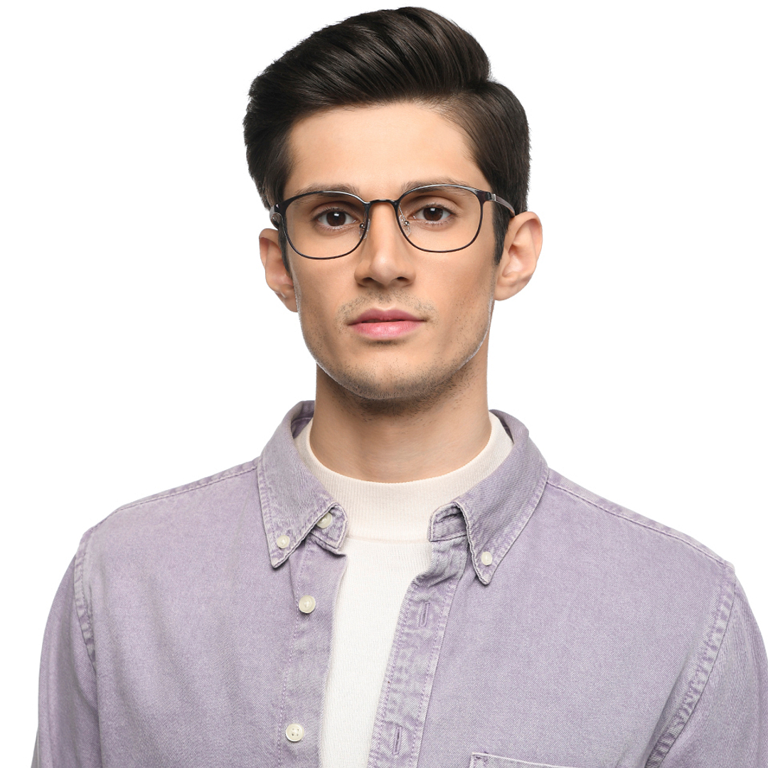 Lenskart Air Green Full Rim Square right side