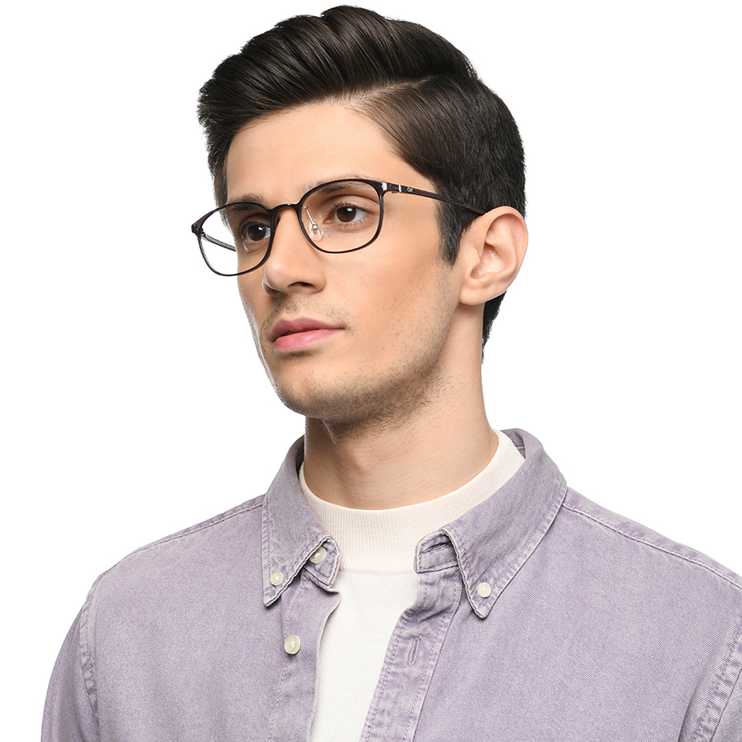 Lenskart Air Green Full Rim Square left side