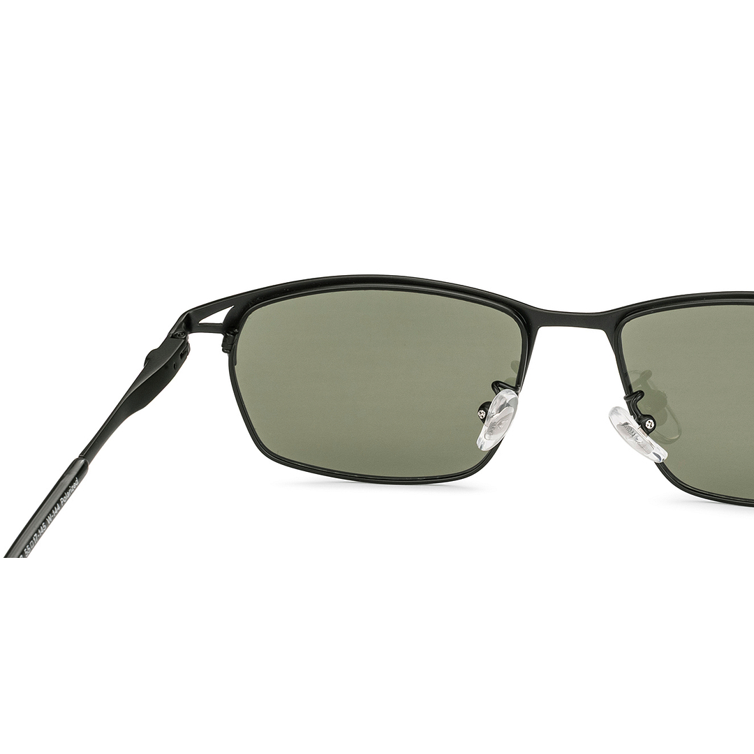 Lenskart STUDIO Black Full Rim Rectangle left side