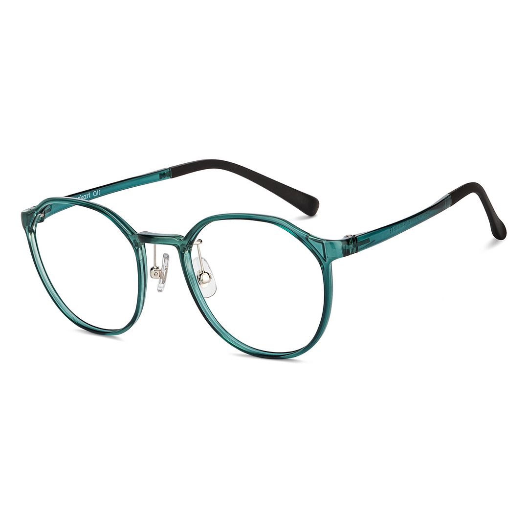 Lenskart Air Online Green Full Rim Round left side