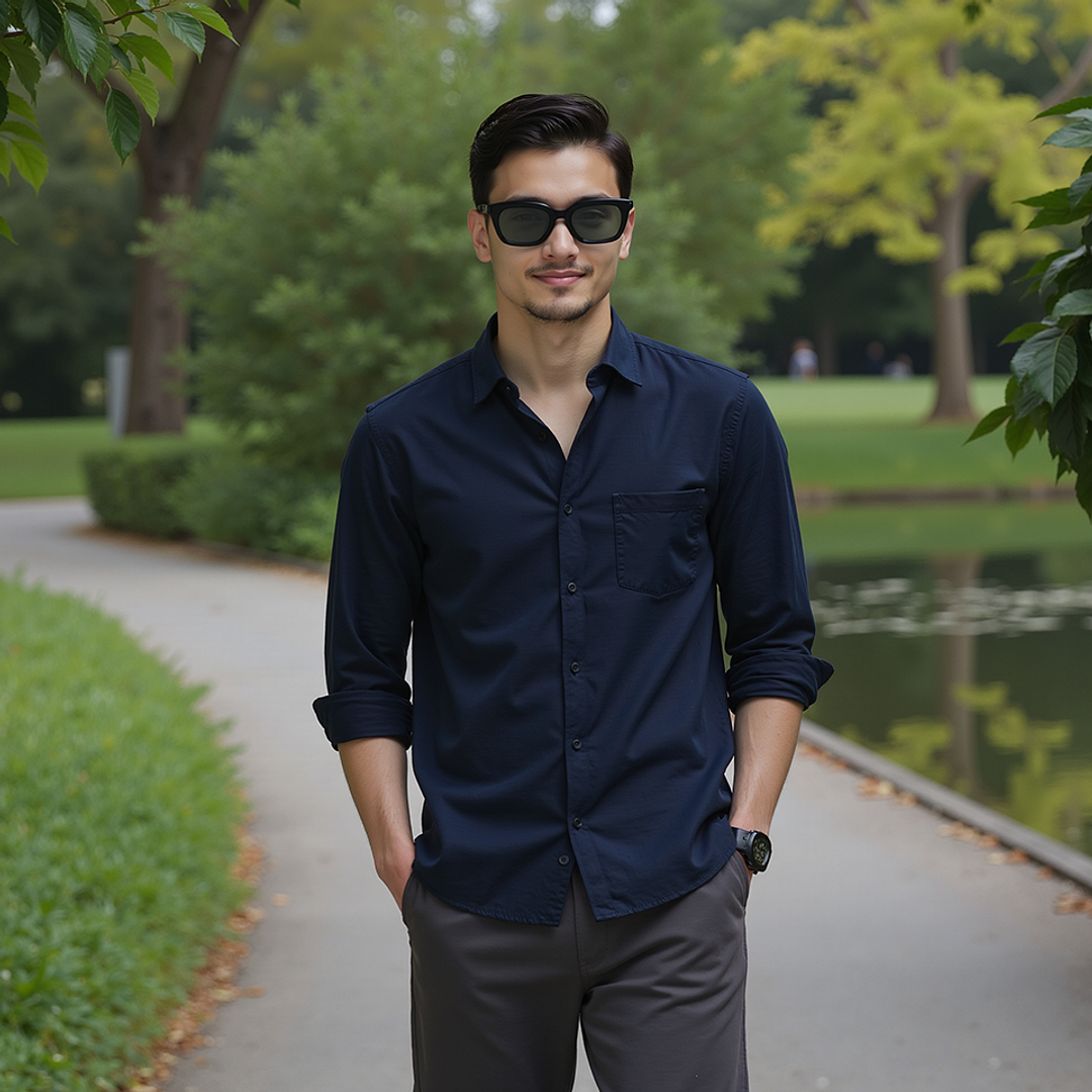 Lenskart Black Full Rim Square left side