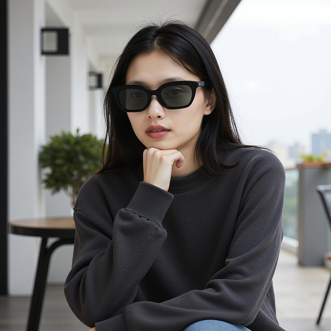 Lenskart Black Full Rim Square right side