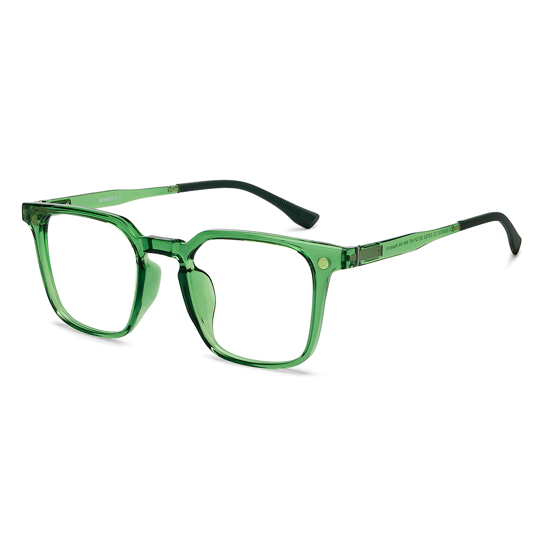 Lenskart Air Green Full Rim Square right side