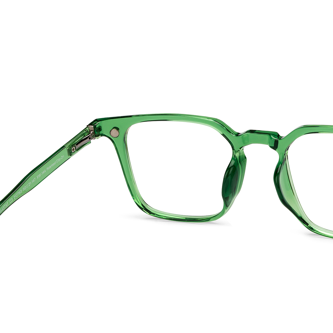 Lenskart Air Green Full Rim Square right side