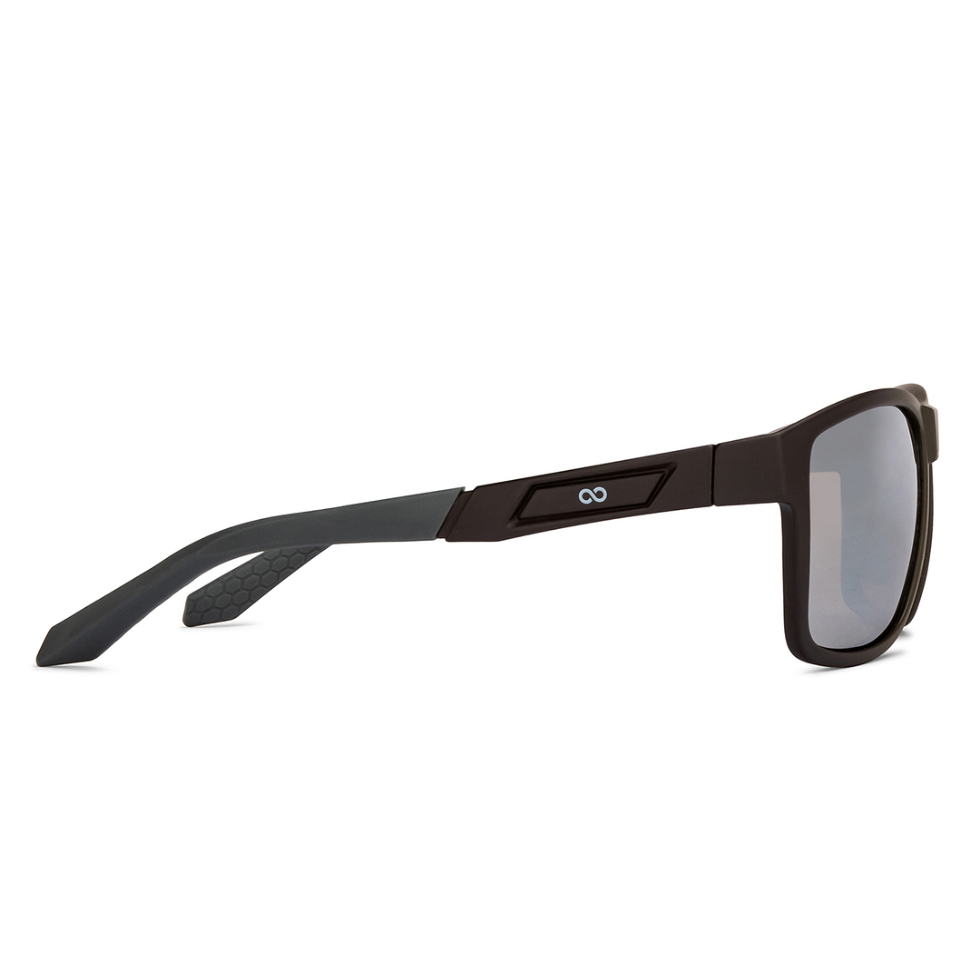 Lenskart Boost Online Brown Full Rim Square left side