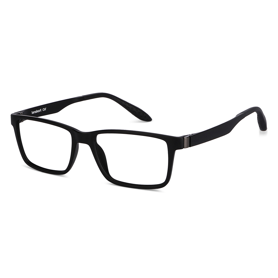 Lenskart Air Online Green Full Rim Rectangle left side