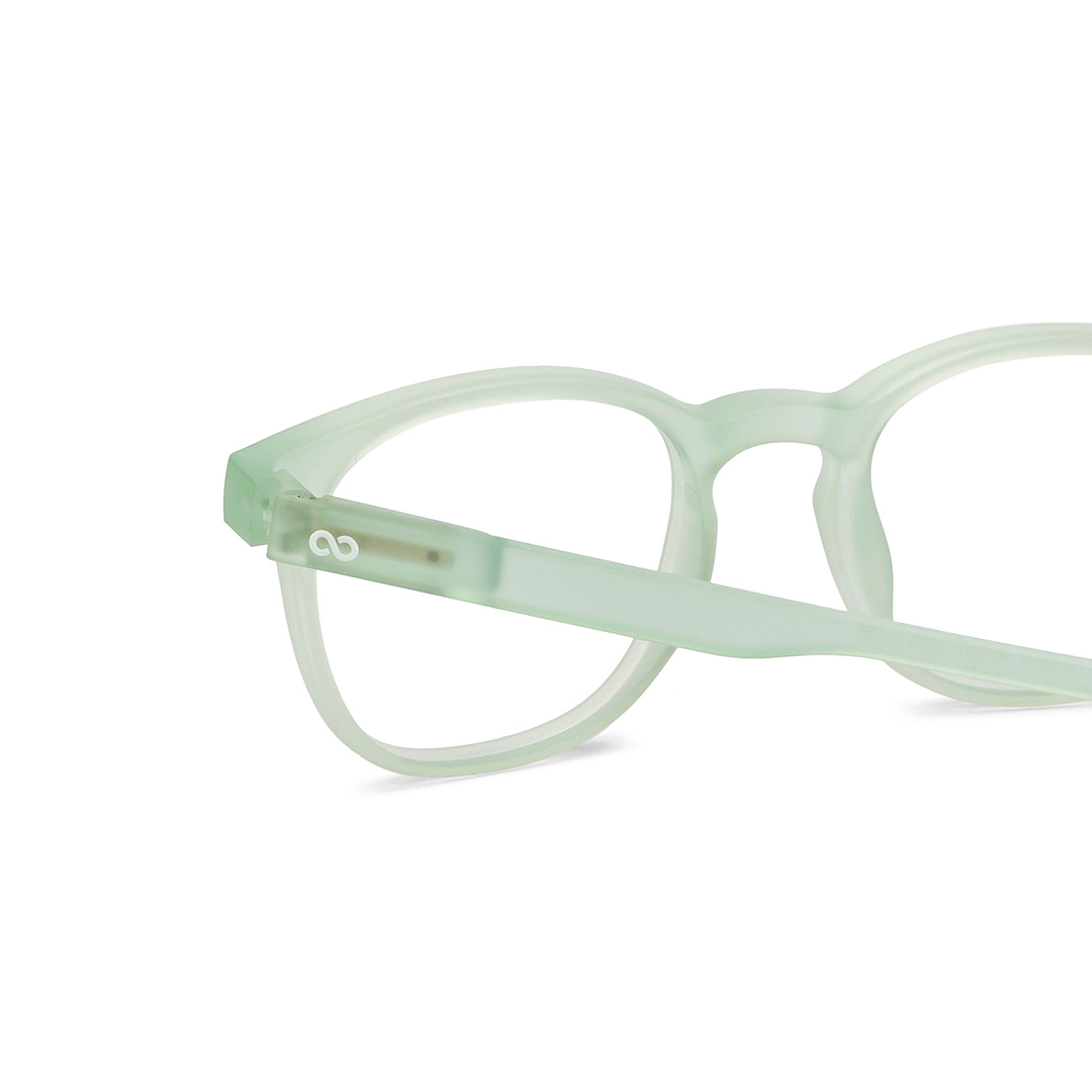 Lenskart Hustlr Online Jade Green Full Rim Square right side