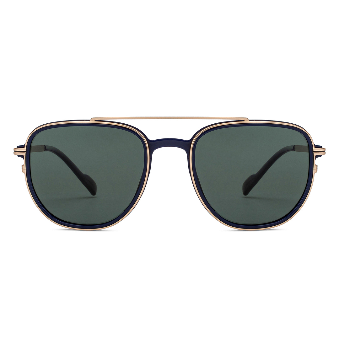 Buy Green Gold Blue Full Rim Aviator Vincent Chase Hip Hop LK
