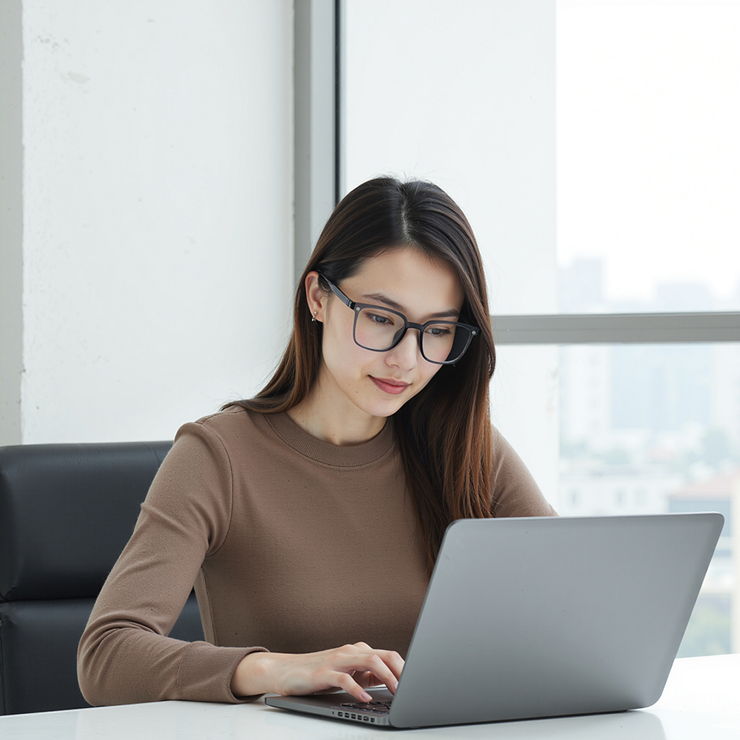 Lenskart Air Transparent Grey Full Rim Square right side