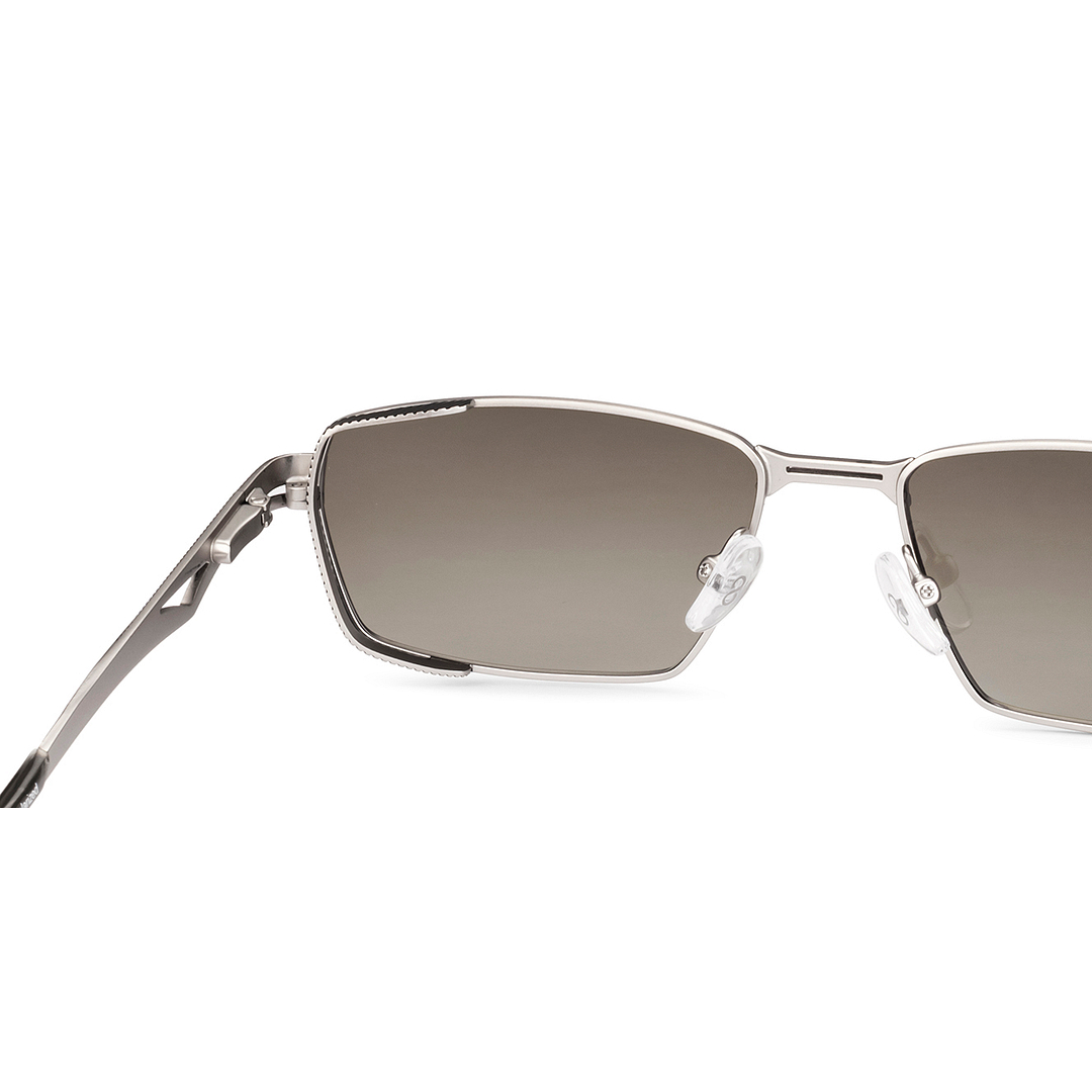 استوديو لينسكارت فضي حافة كاملة المستطيل left side