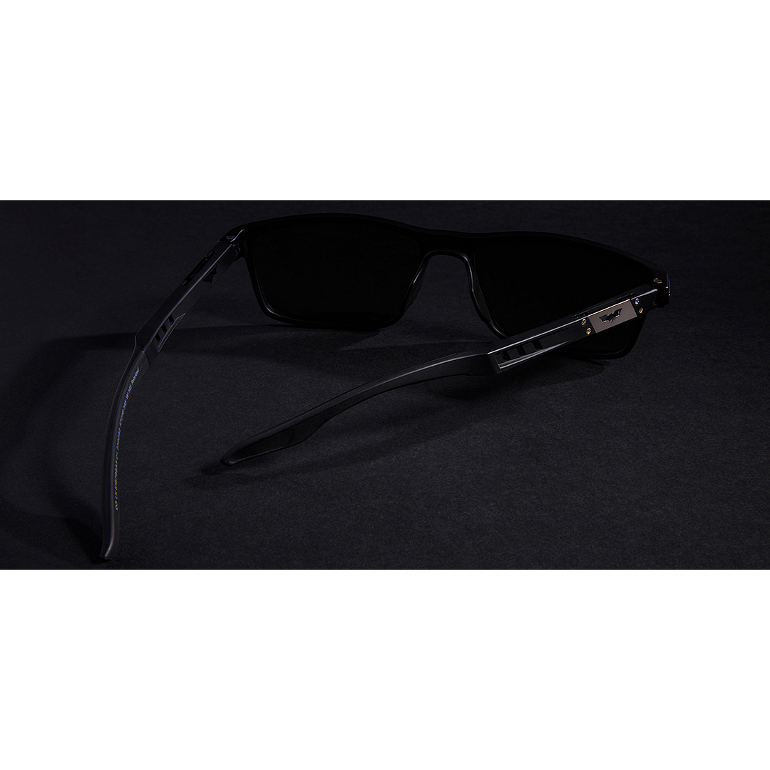 Lenskart Matte Black Full Rim Rectangle left side