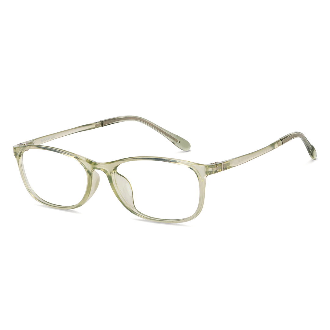 Lenskart Air Online Green Transparent Full Rim Rectangle right side