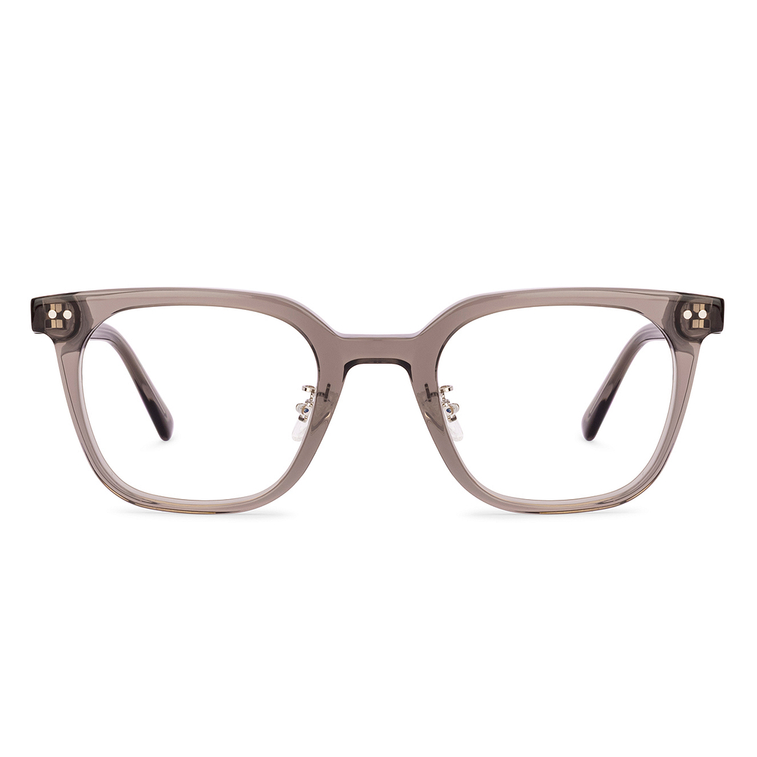 Lenskart Brown Transparent Full Rim Square right side