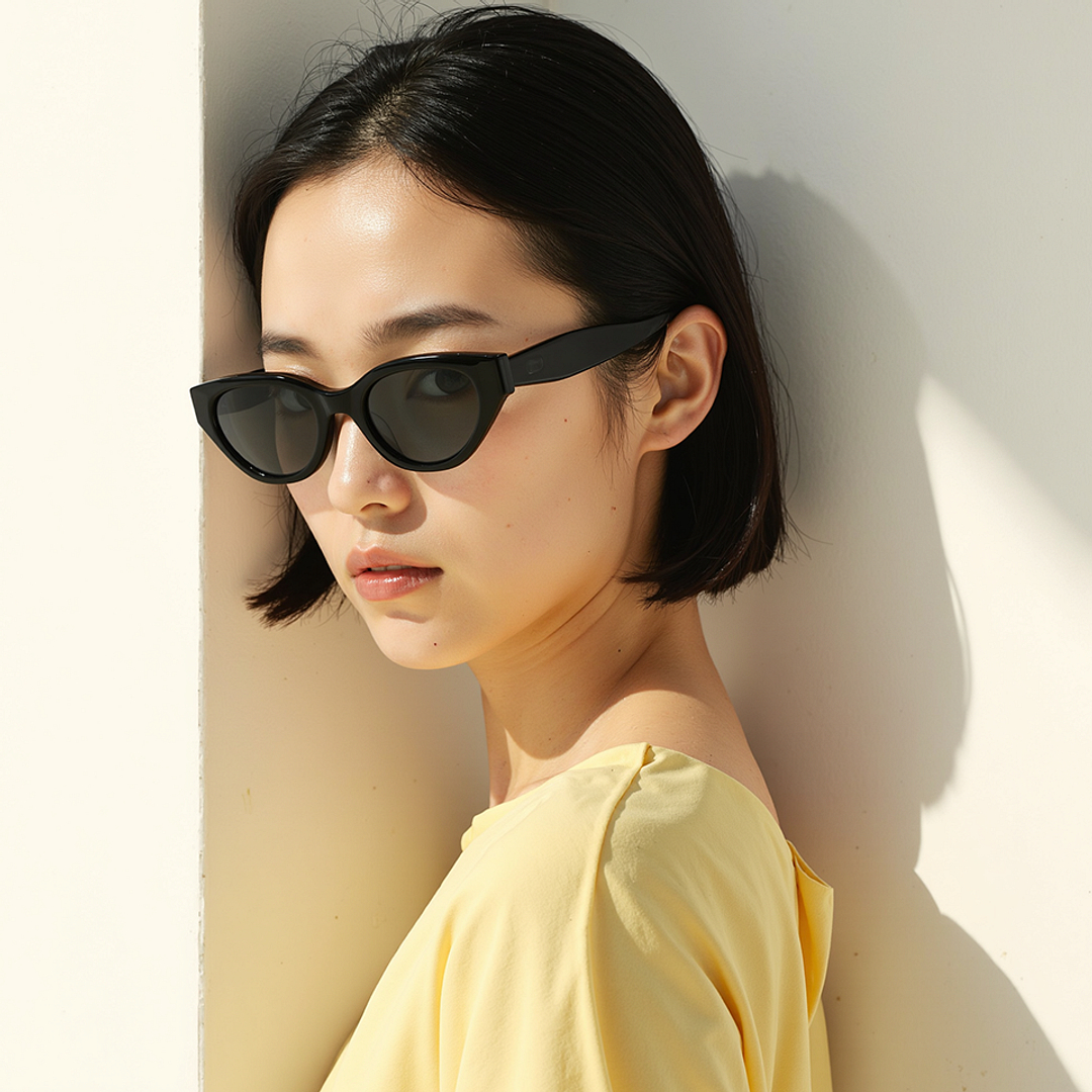 Lenskart Black Full Rim Cat Eye right side