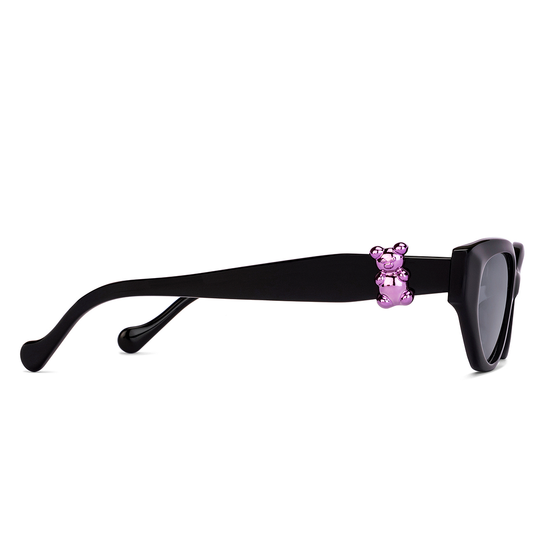 Lenskart Black Full Rim Cat Eye right side