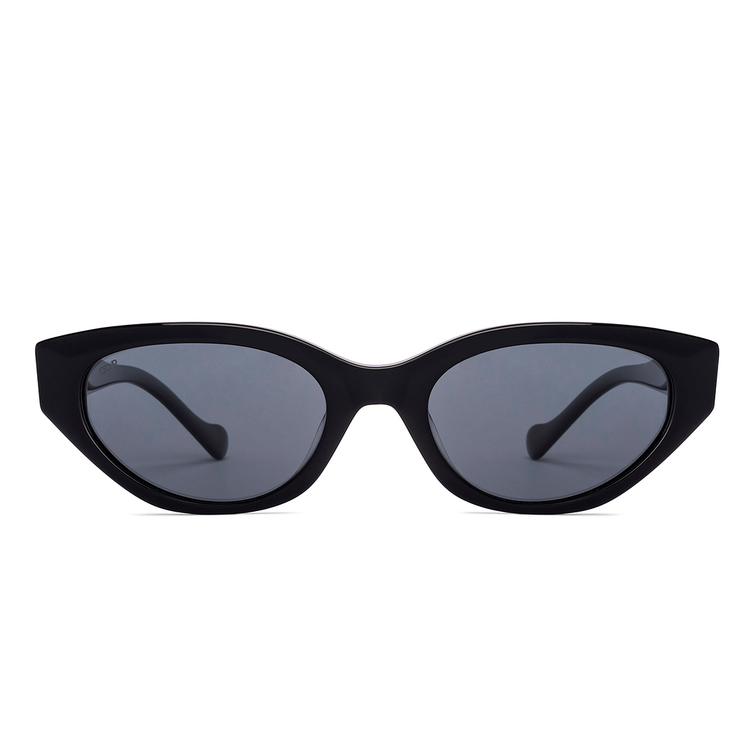 Lenskart Black Full Rim Cat Eye left side