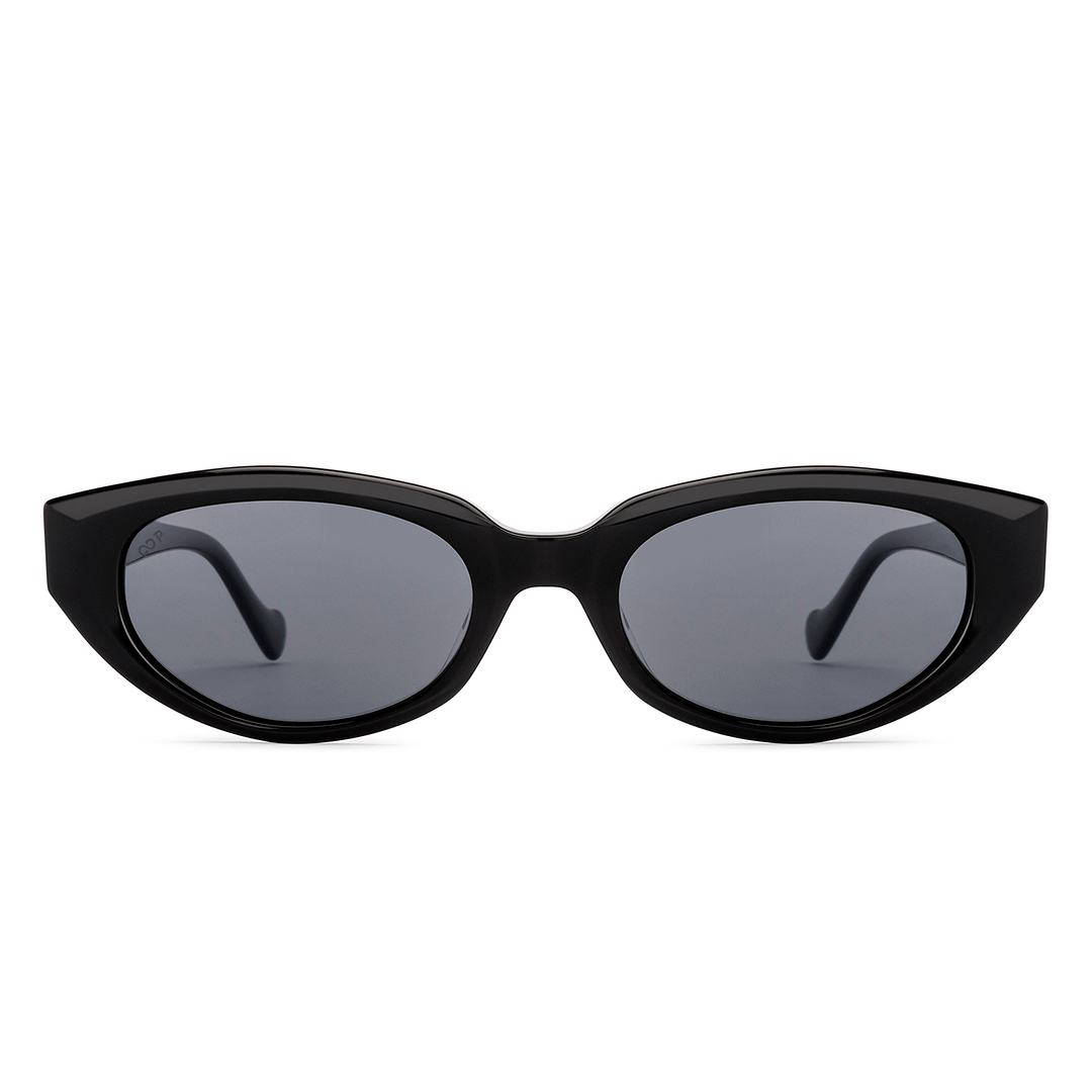 Lenskart Black Full Rim Cat Eye left side