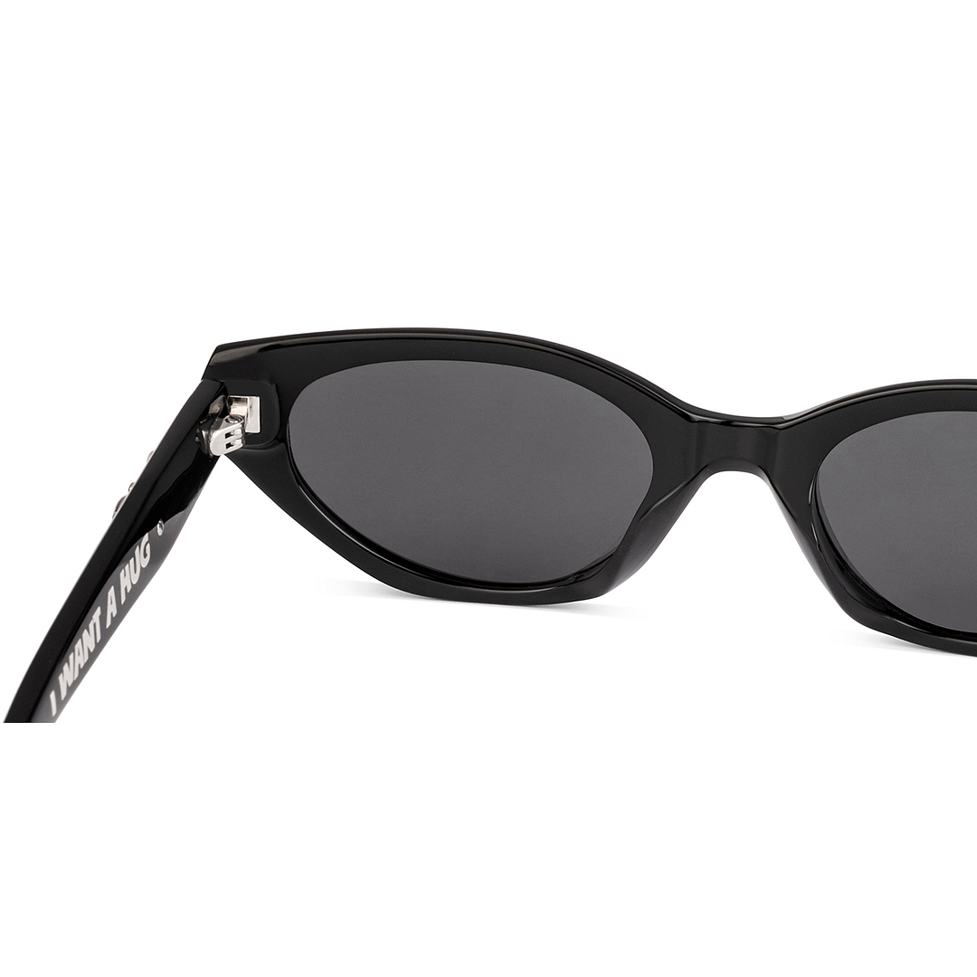 Lenskart Black Full Rim Cat Eye left side