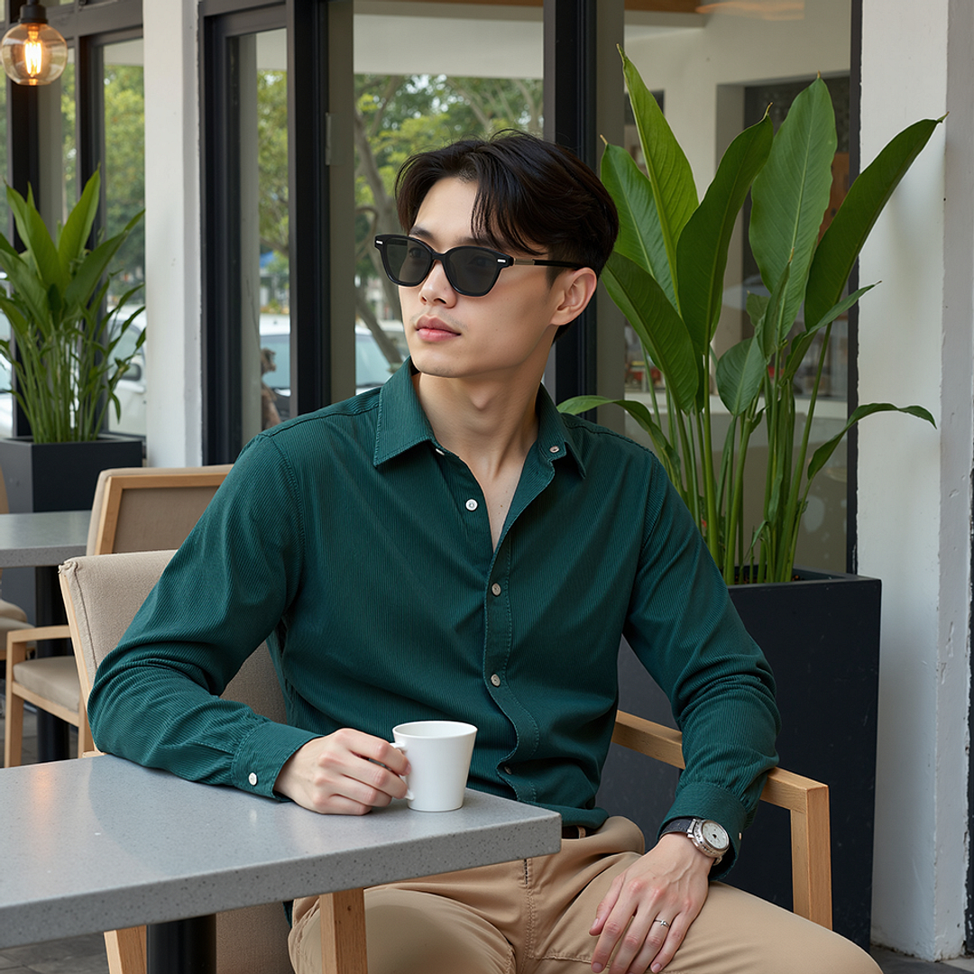 Lenskart STUDIO Black Full Rim Cat Eye left side