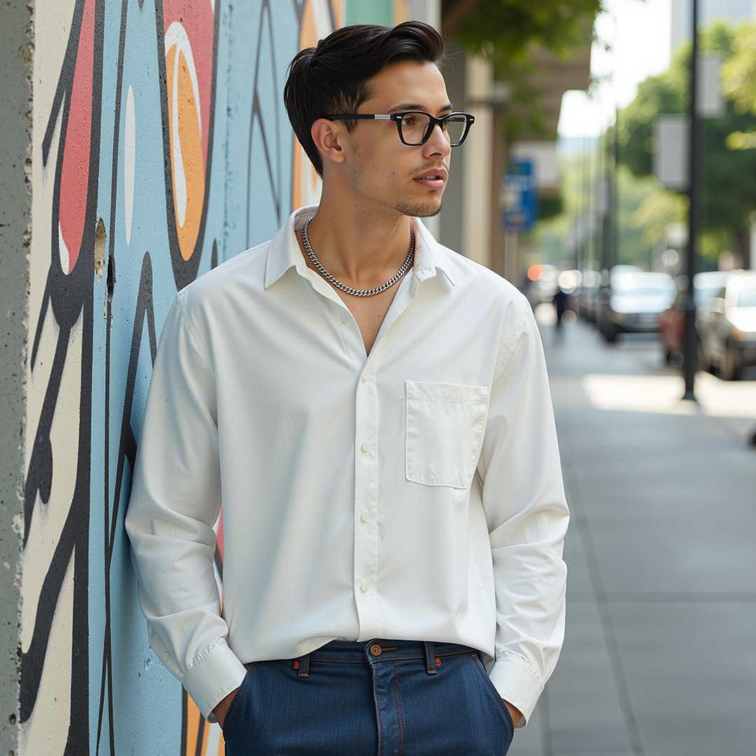 Lenskart STUDIO Black Full Rim Cat Eye left side