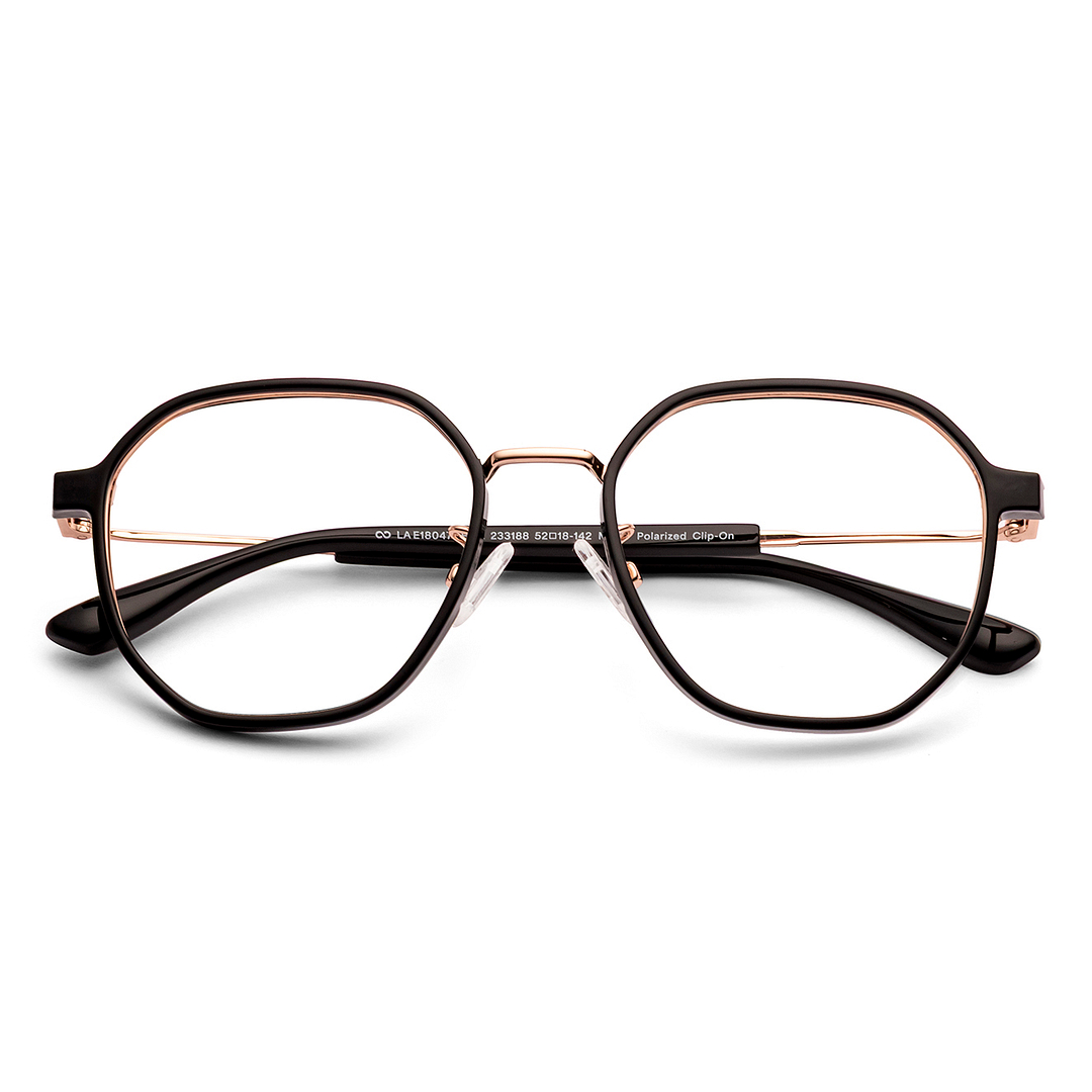 Lenskart Air Black Full Rim Geometric right side
