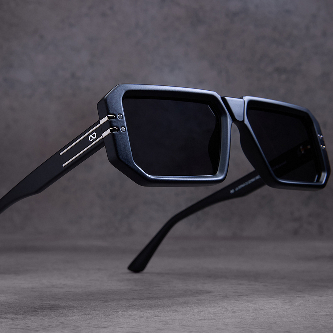 لينسكارت ستوديو أونلاين أسود حافة كاملة المستطيل left side