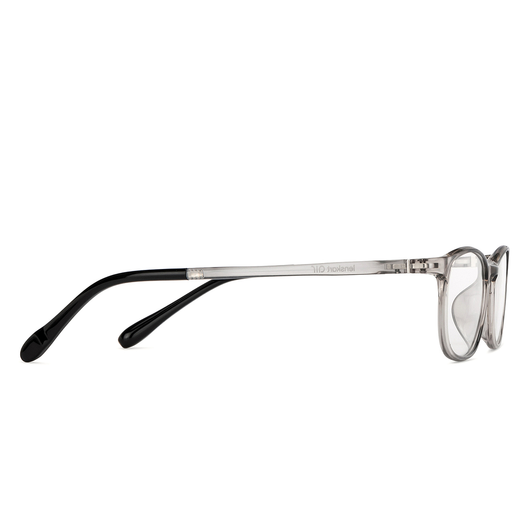 Lenskart Air Online Light Gray Full Rim Rectangle left side