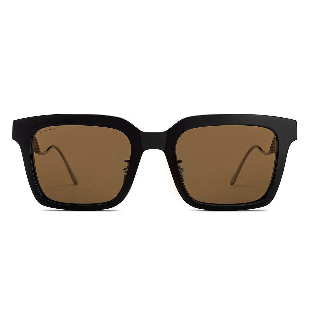 Lenskart Black Full Rim Rectangle left side