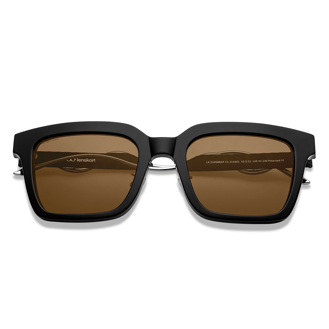 Lenskart Black Full Rim Rectangle right side