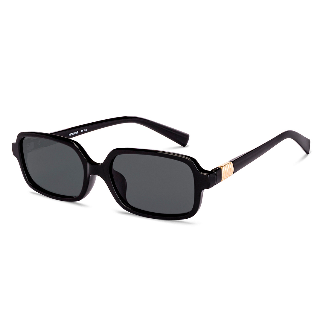 Buy Grey Black Full Rim Rectangle Lenskart LK Tints LK S17956ME