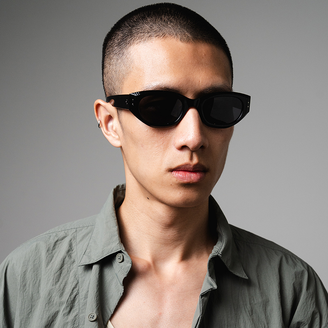 Lenskart Black Full Rim Rectangle left side