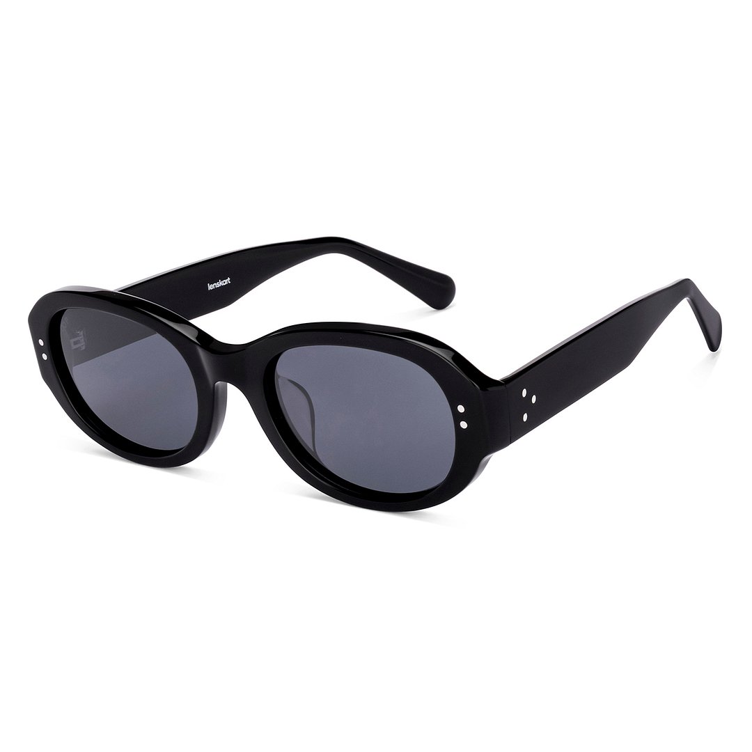 Lenskart Black Full Rim Rectangle left side