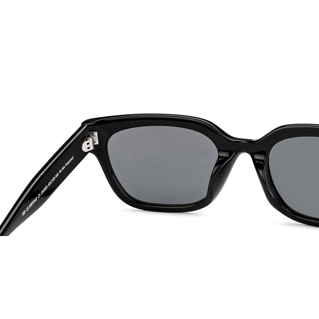 Lenskart Black Full Rim Rectangle left side