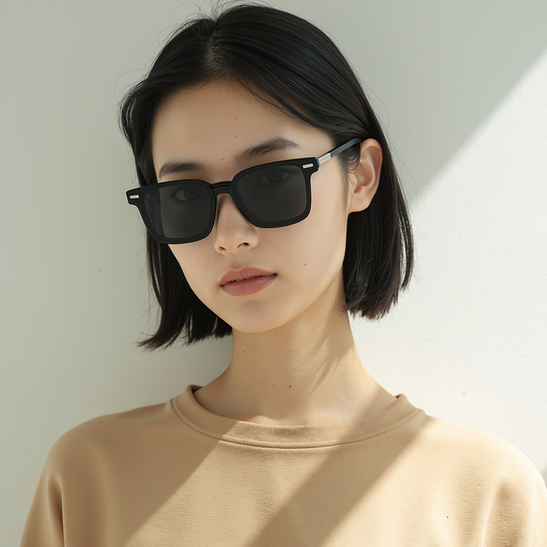 Lenskart STUDIO Black Full Rim Square right side