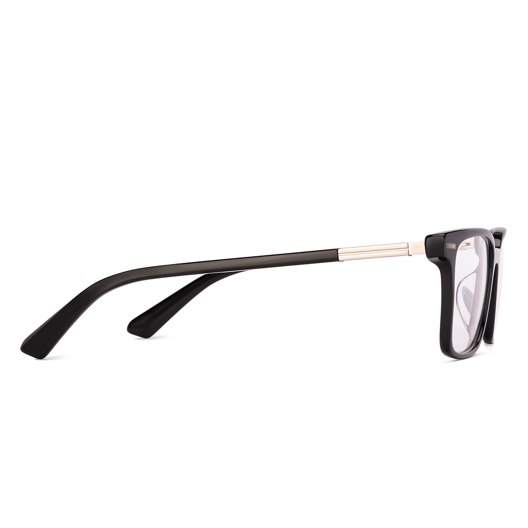 Lenskart STUDIO Black Full Rim Square left side