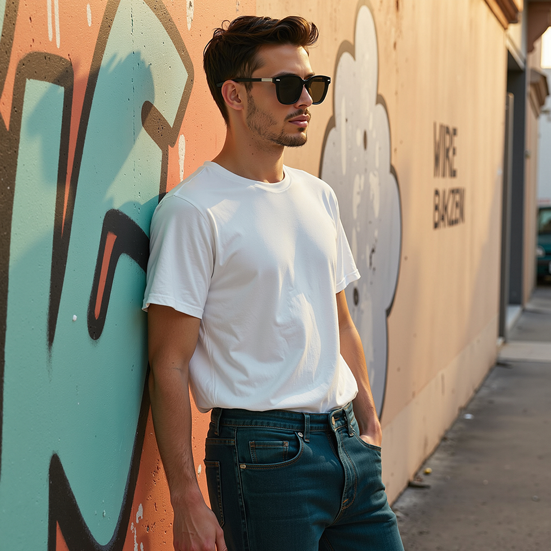 Lenskart STUDIO Black Full Rim Square right side