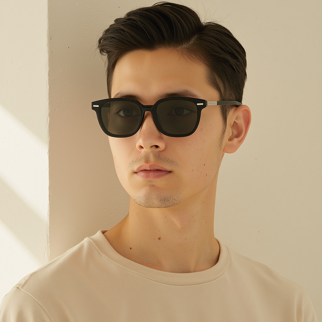 Lenskart STUDIO Black Full Rim Square right side