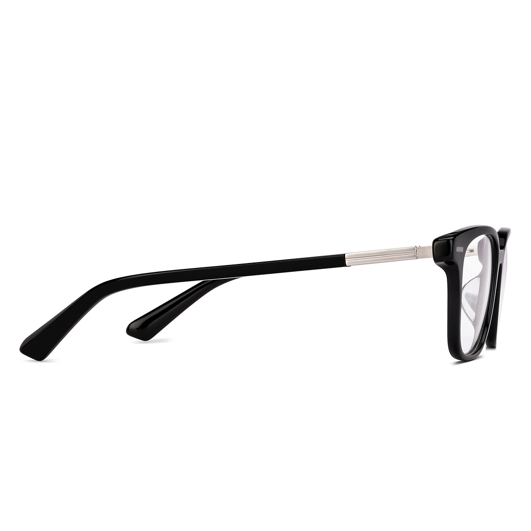 Lenskart STUDIO Black Full Rim Square left side